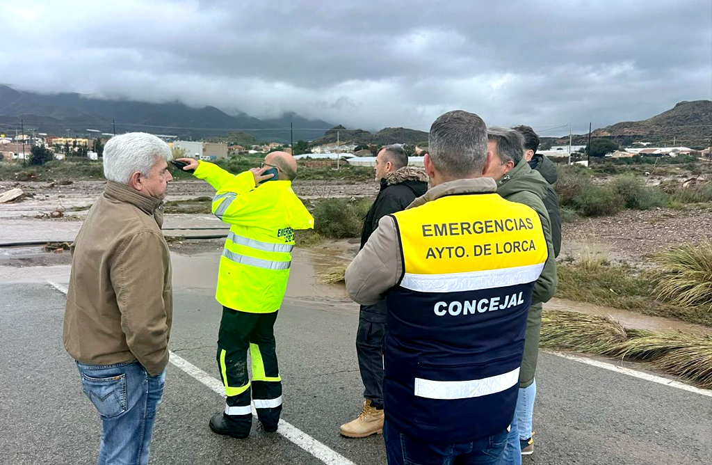 Encuentran sin vida al hombre de Lorca que fue arrastrado por las fuertes lluvias